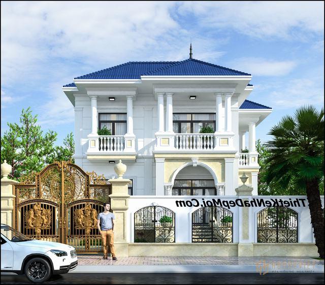 Biệt thự phố 2 mặt tiền 3 tầng