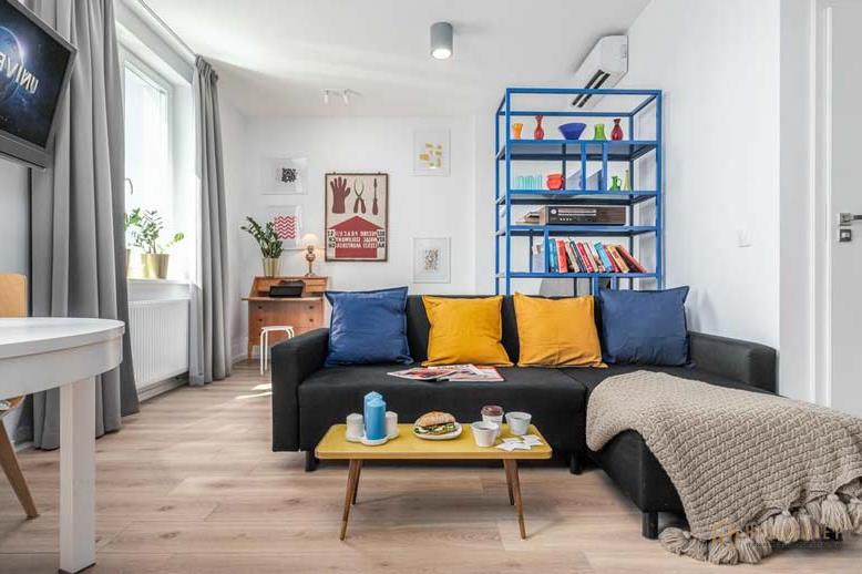 Phong cách retro khi thiết kế nội thất chung cư 