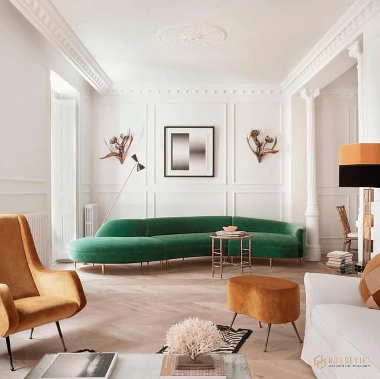 Sự kết hợp của nhiều phong cách trong cùng một thiết kế nội thất chung cư đẹp