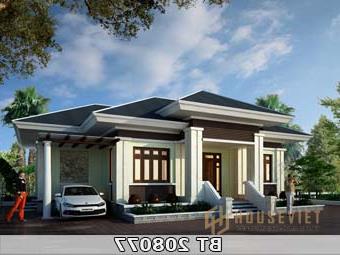 Nhà cấp 4 mái thái 3 phòng ngủ BT208077