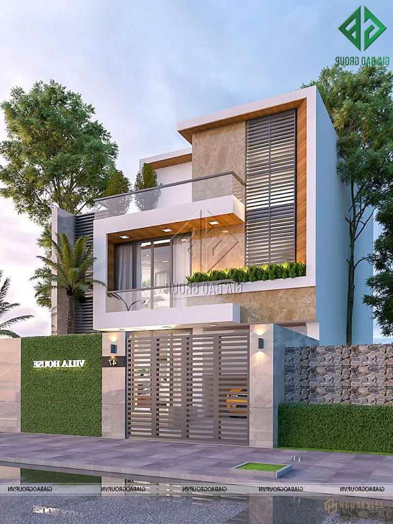 Thiết kế nhà phố 3 tầng hiện đại