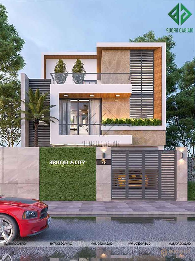 Ngôi nhà được làm từ chất liệu cao cấp và đảm bảo tính thẩm mỹ