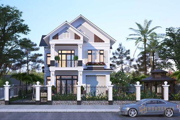 Thiết kế biệt thự 2 tầng
