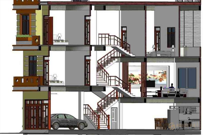 13 ngôi nhà lệch tầng 5 × 20 HOTTEST năm 2022