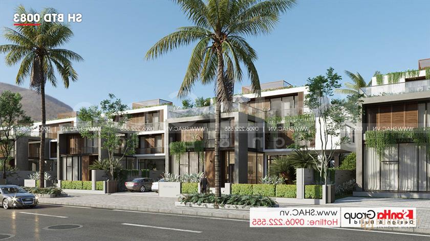 Biệt thự nghỉ dưỡng 500m2 3 tầng phong cách hiện đại - BTD 0083 9 Từng đường nét kiến trúc của ngôi biệt thự đẹp này đều ấn tượng