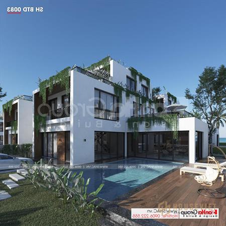 Biệt thự nghỉ dưỡng 500m2 3 tầng phong cách hiện đại - BTD 0083 10 15 một góc nhìn khác trong biệt thự nghỉ dưỡng tại Quảng Ninh SH BTD 0083