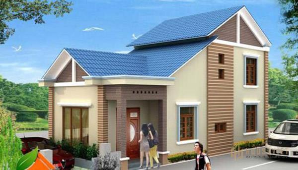 Cách bố trí tầng lửng và thiết kế mái thái thu hút mọi ánh nhìn