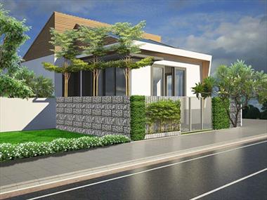 Mẫu nhà đẹp 4 × 20 có gác lửng khiến bạn mê mẩn