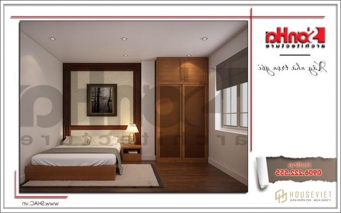 Mẫu thiết kế khách sạn mini kiến trúc Pháp đẹp tại Hải Phòng - SH KS 0039 35 Phòng ngủ đẹp mẫu thiết kế khách sạn mini kiến trúc Pháp tại Hải Phòng sh ks 0039