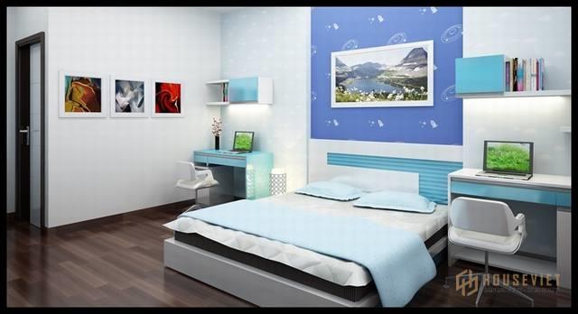 thiet ke nha dep 3 tang mat tien 7m