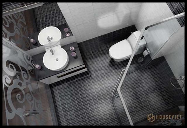 thiet ke nha dep 3 tang mat tien 7m wc 234