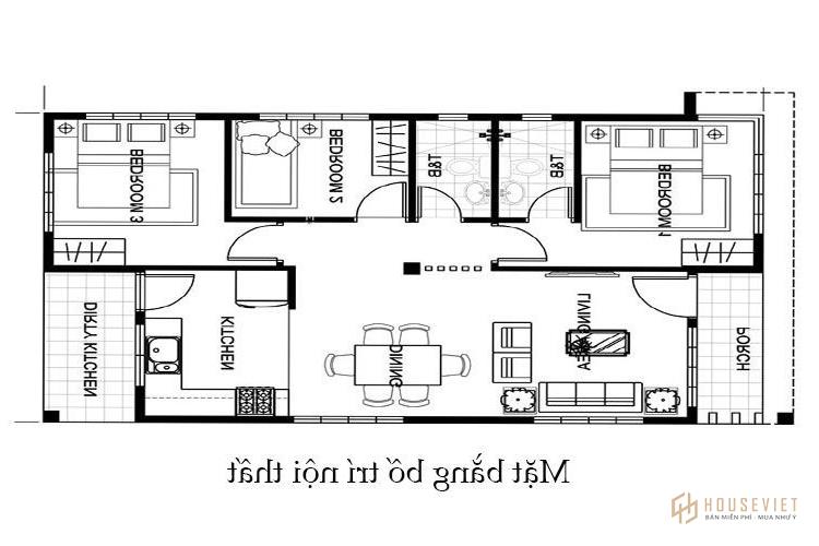 mẫu nhà cấp 4 7x12m
