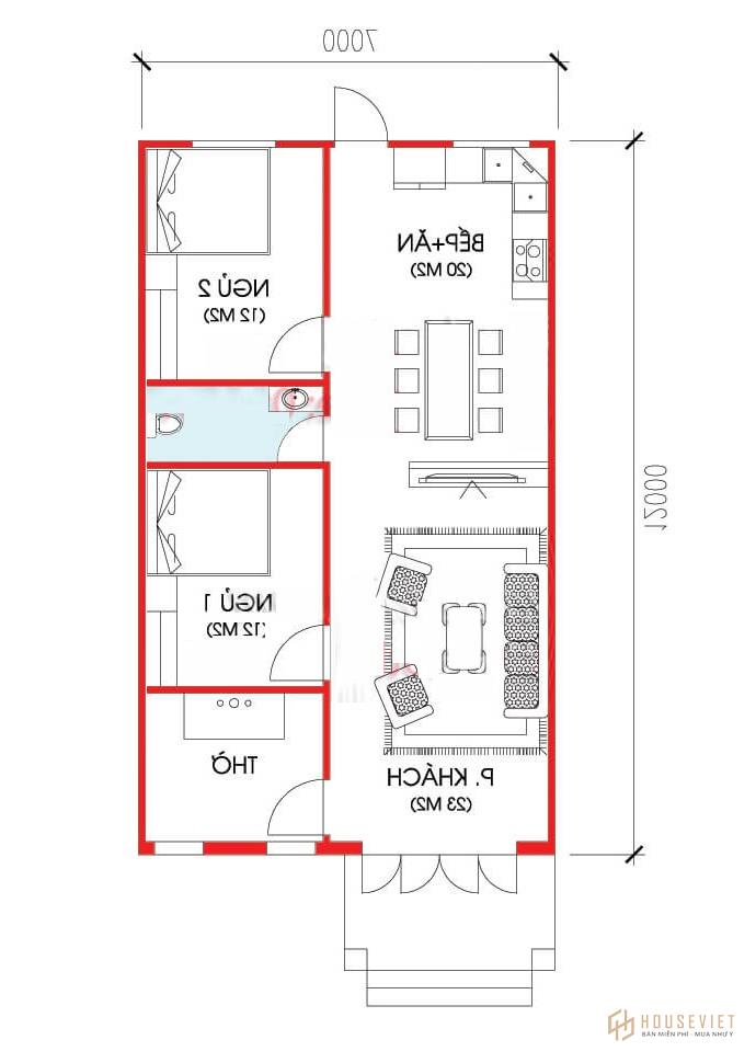 Chia sẻ 5 Mẫu thiết kế nhà cấp 4 7 × 12 hứa hẹn sẽ gây sốt vào năm ...