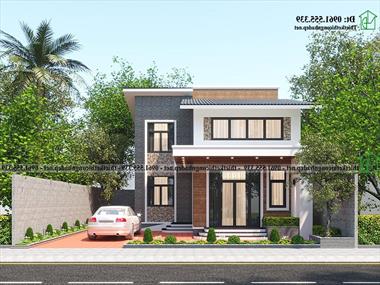 Mẫu nhà cấp 4 gác lửng 8x13m độc đáo tại Đồng Nai NDNC4196