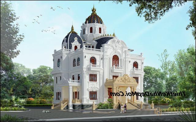 Hình ảnh lâu đài đẹp 4 tầng