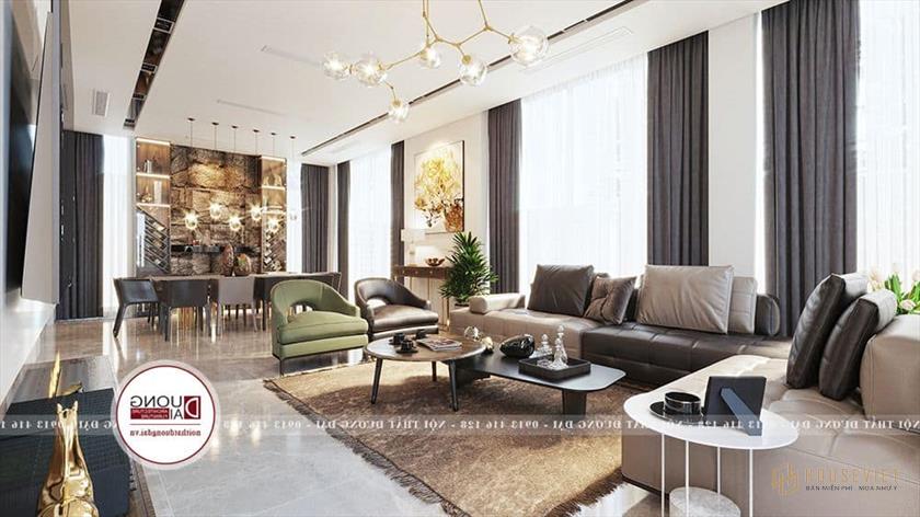 Biệt Thự 2 Tầng Có Hồ Bơi Phong Cách Hiện Đại, Sang Trọng