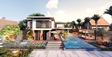 Biệt Thự 2 Tầng Có Hồ Bơi Phong Cách Hiện Đại, Sang Trọng