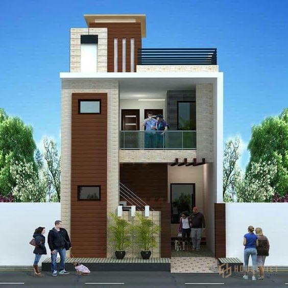 Thay đổi ý tưởng ngoại thất mới bằng cách sử dụng ngôi nhà hình vuông 