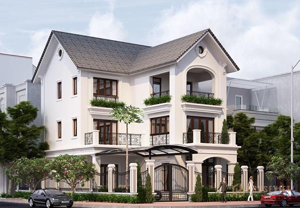 thiết kế nhà hình chữ l