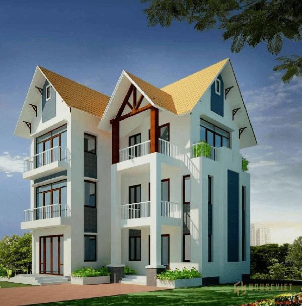 thiết kế nhà hình chữ l