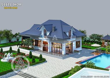 Biệt thự nhà vườn 1.5 tầng hiện đại sang trọng - ACHI 15112