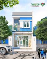 Top những mẫu thiết kế nhà phố 2 tầng đẹp và hiện đại năm 2021