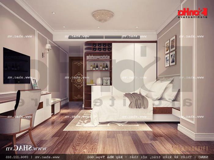 Thiết kế khách sạn 5 sao sang trọng tại Phú Quốc - SH KS 0023 172 Thiết kế nội thất phòng ngủ lữ hành đơn khách sạn 5 sao tại Phú Quốc sh ks 0023