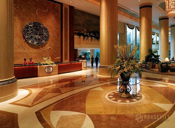 Sự phối hợp màu sắc nhẹ nhàng, tinh tế đến từng chi tiết