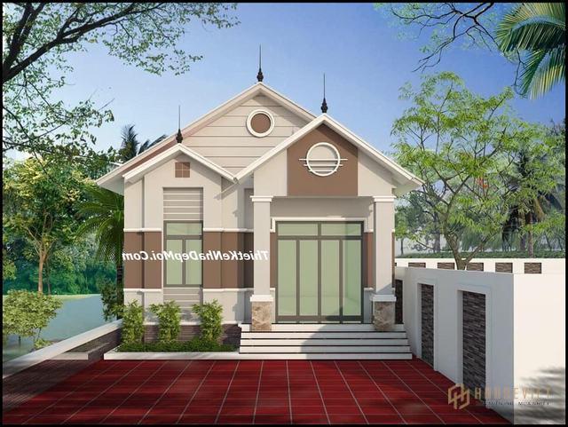 Nhà trệt nóc thái 550 triệu