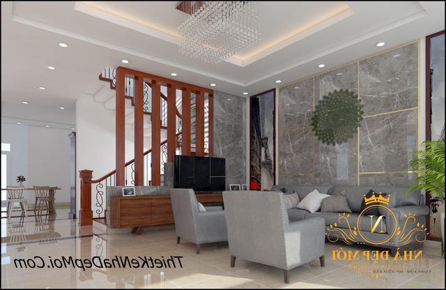 Thiết kế nhà phố chữ L