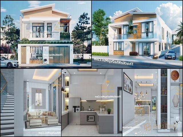 Các kiểu nhà hợp đẹp nhất 2021