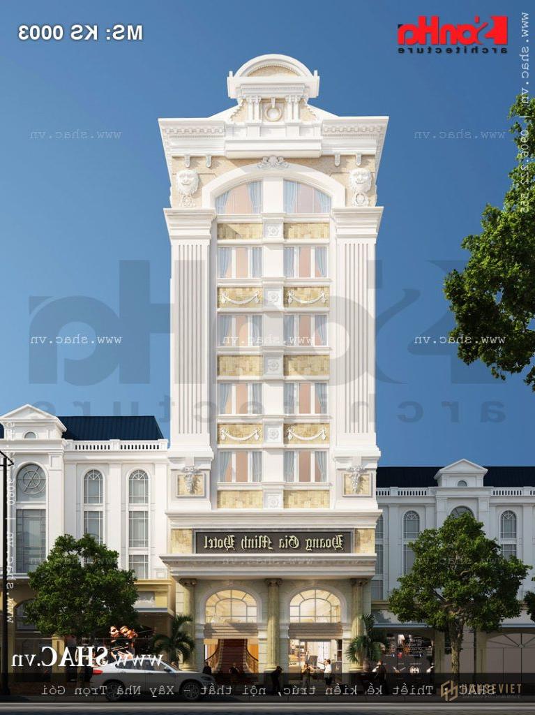 Khách sạn 3 sao kiến ​​trúc Pháp