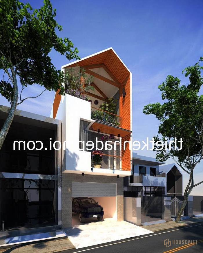 Góc view 02 căn nhà phố hiện đại mặt tiền anh Kiểm tại Buôn Ma Thuột Đăk Lăk