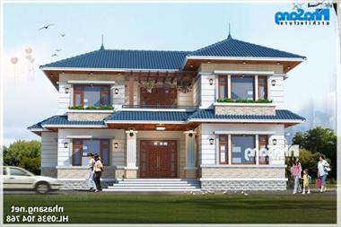 Tổng hợp các mẫu nhà 2 tầng mái thái đẹp và đơn giản