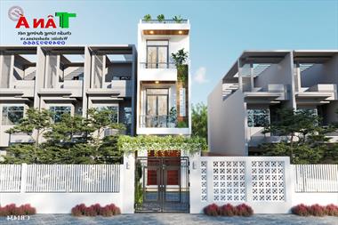 Mẫu nhà phố 3,5 tầng ngang 3,5m ở Yên Mỹ, Hưng Yên-CB1434