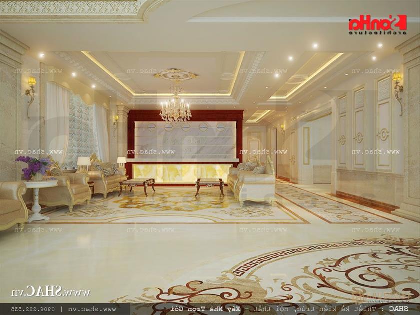 Quầy lễ tân khách sạn 4 sao Quầy lễ tân khách sạn