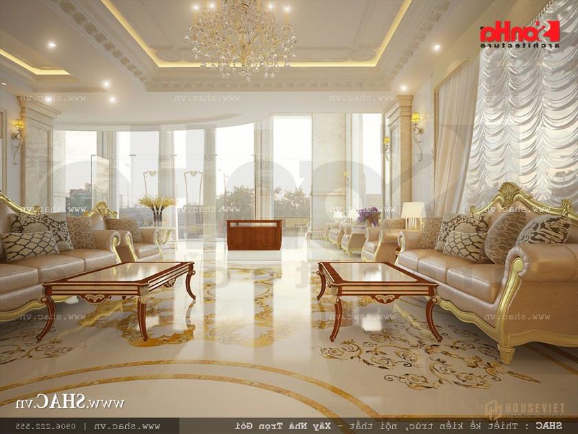 Phòng chờ sang trọng của khách sạn 4 sao Phòng chờ sang trọng của khách sạn