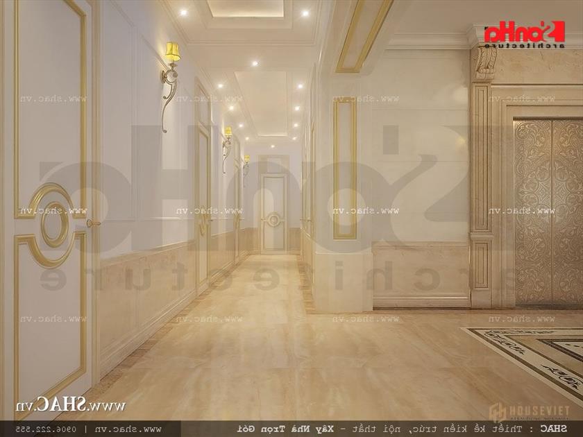 Hành lang các tầng Hành lang các tầng của khách sạn