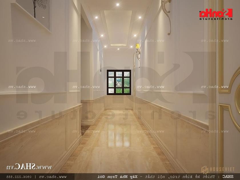Hành lang các tầng đẹp Thiết kế hành lang các tầng đẹp