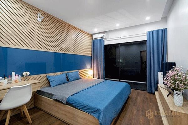 Thiết kế phòng ngủ đầy màu sắc