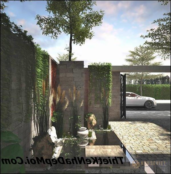 Không gian xanh trong nhà phố hiện đại