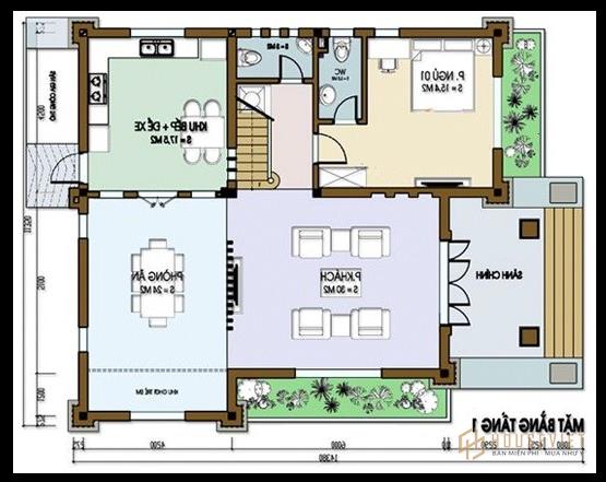 Biệt thự mini 2 tầng kiểu mẫu 1 tháp