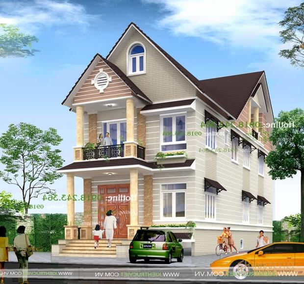 Nhà phố 2 tầng đẹp