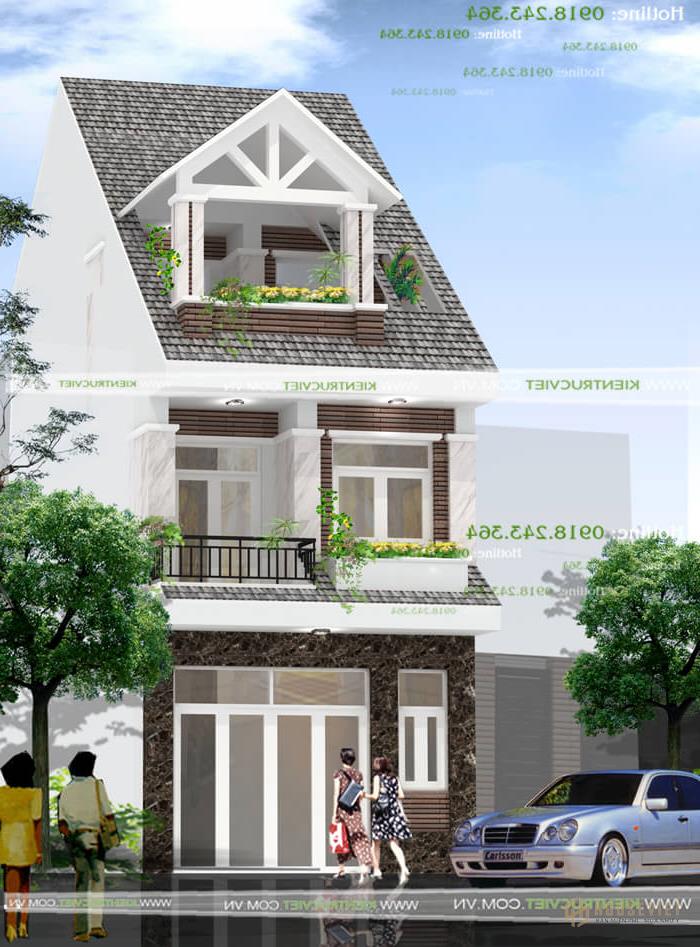 Nhà phố 2 tầng