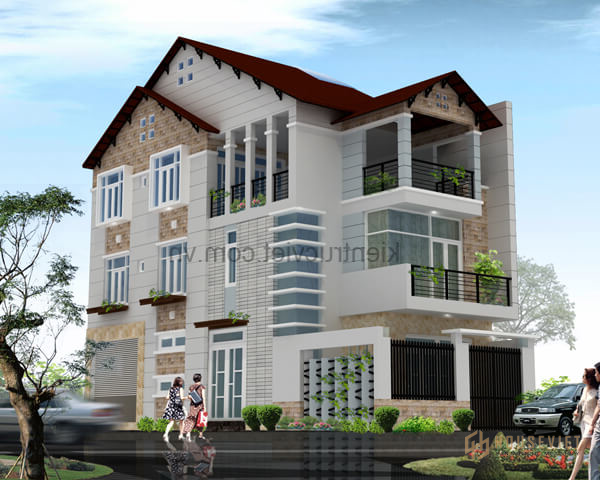 Nhà phố 2 tầng 5m