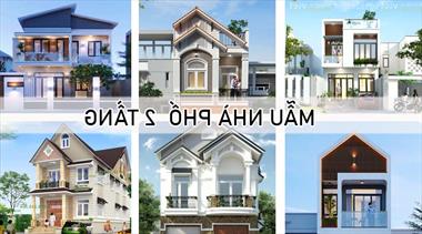 Top 50 Mẫu Nhà Phố 2 Tầng Đẹp Hiện Đại 2021 - Kiến Trúc Việt