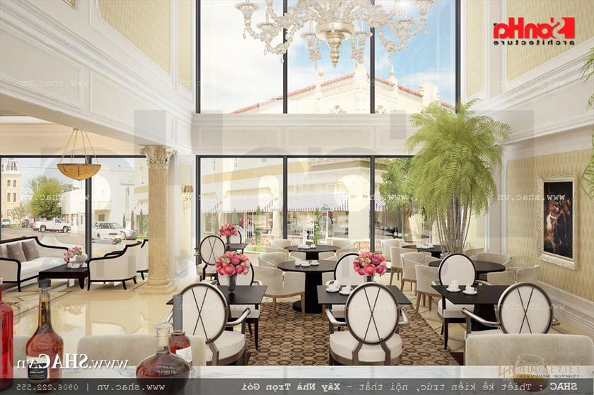 Khu cafe khách sạn 17 tầng