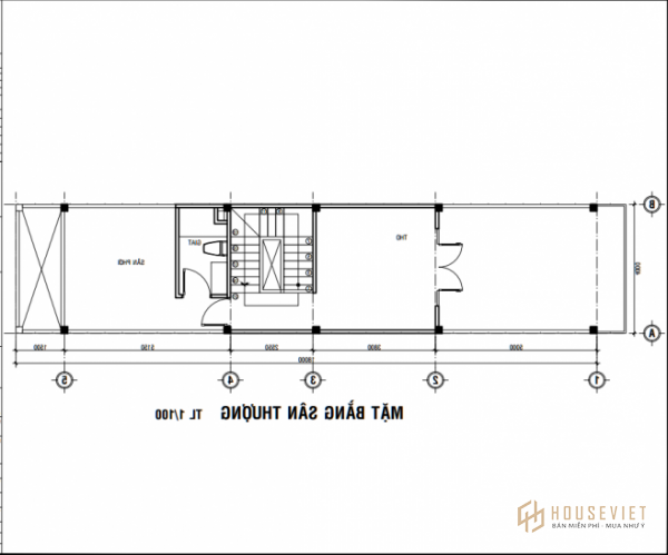 bản vẽ autocad nhà 3 tầng