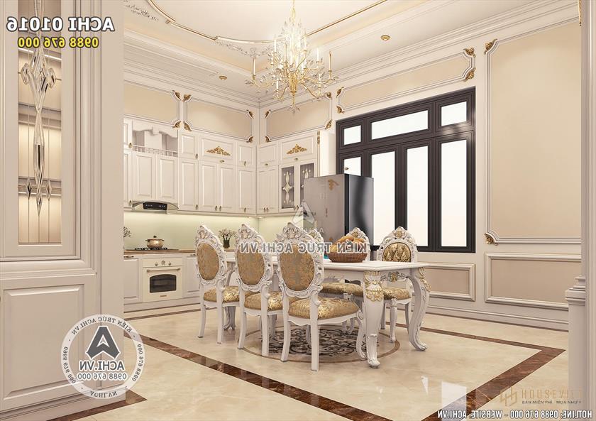 Ảnh: Không gian bếp được trang bị nội thất cao cấp - ACHI 01016