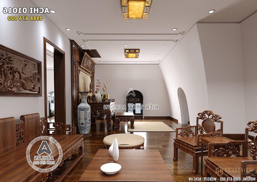 Hình ảnh: Phòng thờ được thiết kế theo phong thủy - ACHI 01016